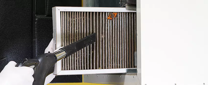 Clogged Air Duct Cleaning Process in Willimantic, CT