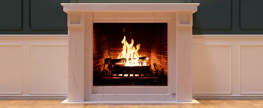 Decorative Electric Fireplace Installation in Willimantic, Connecticut
