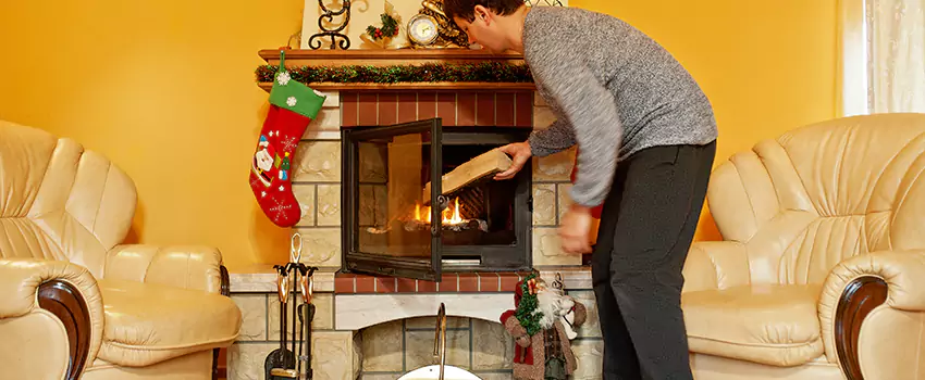 Gas to Wood-Burning Fireplace Conversion Services in Willimantic, Connecticut