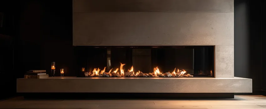 Gas Fireplace Ember Bed Design Services in Willimantic, Connecticut