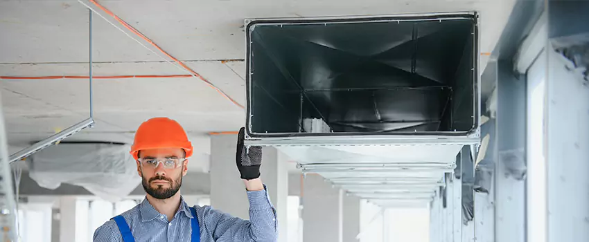 Clogged Air Duct Cleaning and Sanitizing in Willimantic, CT