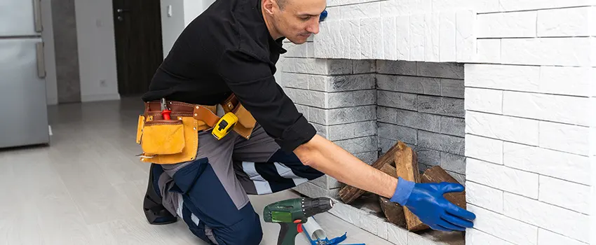 Fireplace Damaged Damper Frame Repair Services in Willimantic, Connecticut