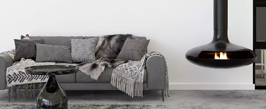 Circular Hanging Fireplace Installation Services in Willimantic, CT