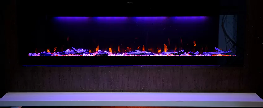 Dynamic Flame Color Fireplace Installation in Willimantic, CT